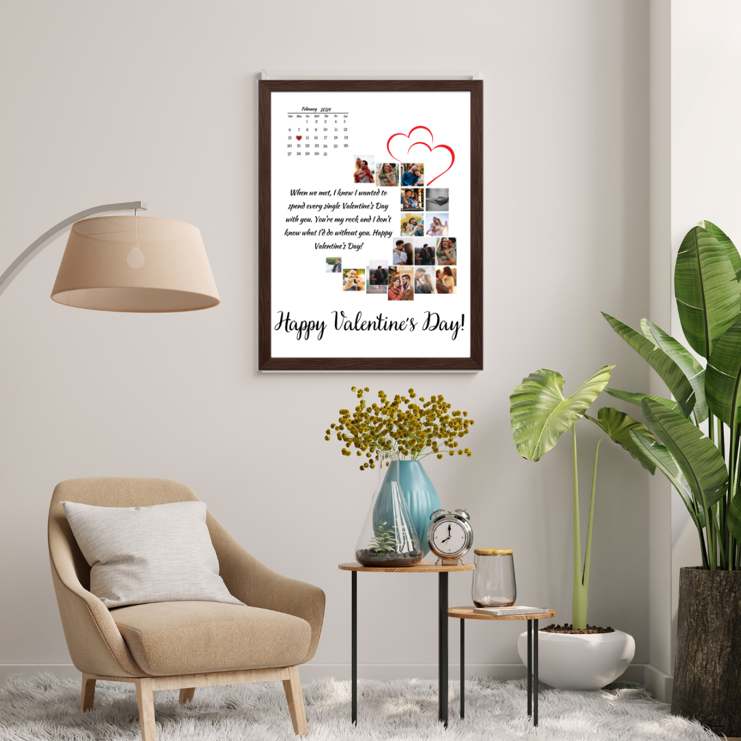 16 Memorable Images Personalized Photo Frame